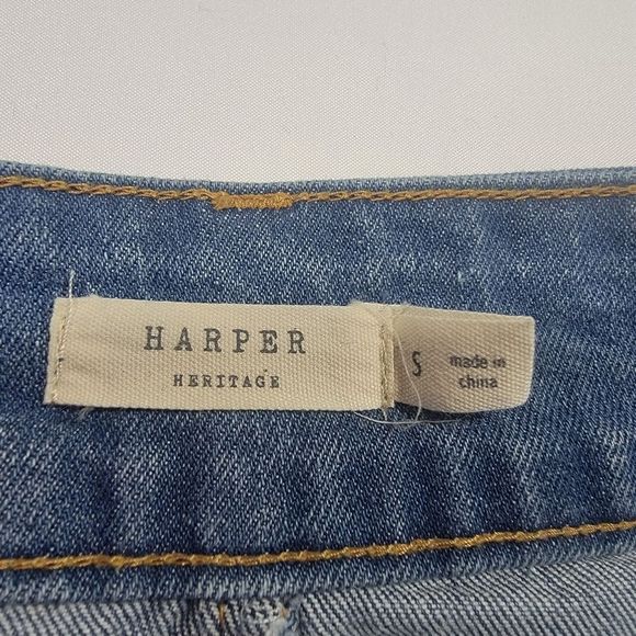 Harper Heritage Mini Denim Skirt. SIZE Small.  #152 - Picture 3 of 7
